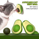 Avocado Purr-Whirl Catnip Ball